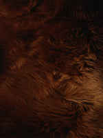 Pelle di pecora marrone "Rusty"