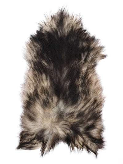 Pelle di pecora grigia islandese XL