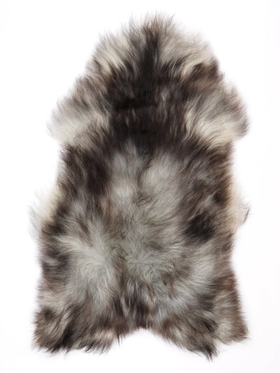 Pelle di pecora grigia islandese XL