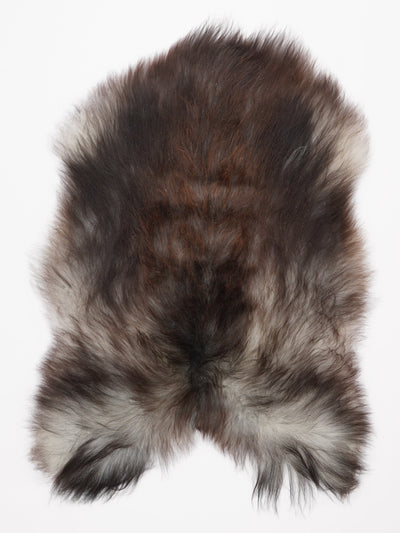 Pelle di pecora grigia islandese XL