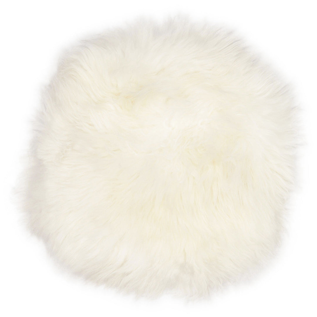 Sheepskin Seat Pad – White